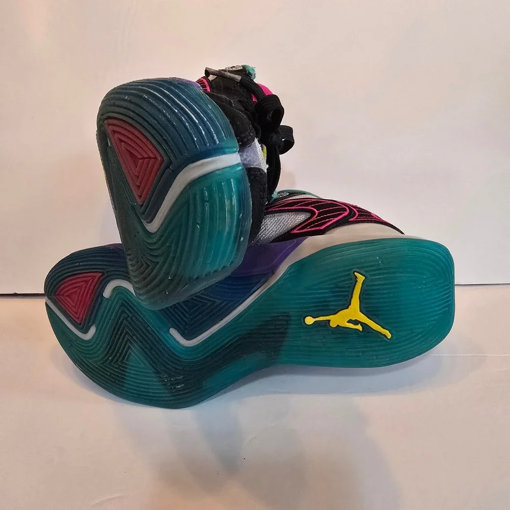Jordan Luka 2 The Luk.AI Basketball Shoes Black Purple DZ3498-007 Mens 5Y